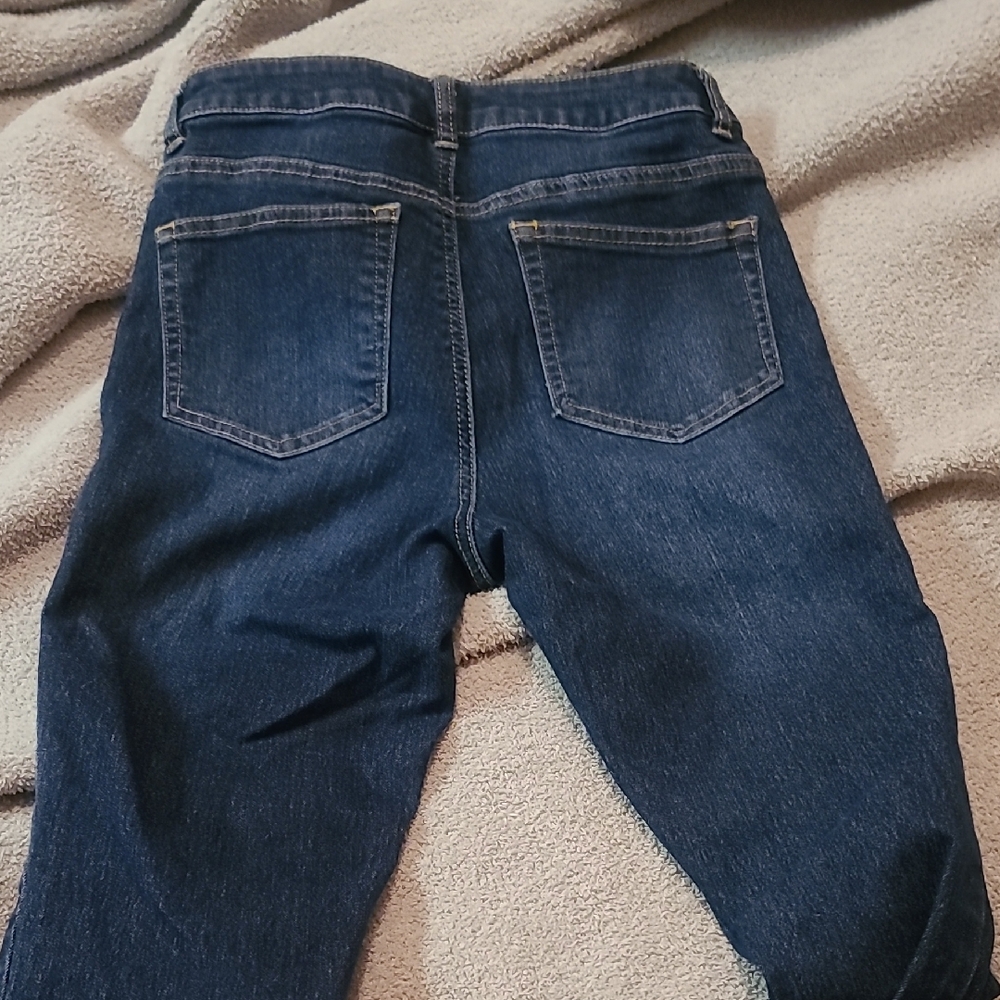 Copper Key💐 Patch Pocket High Rise Jeans - Picture 5 of 9